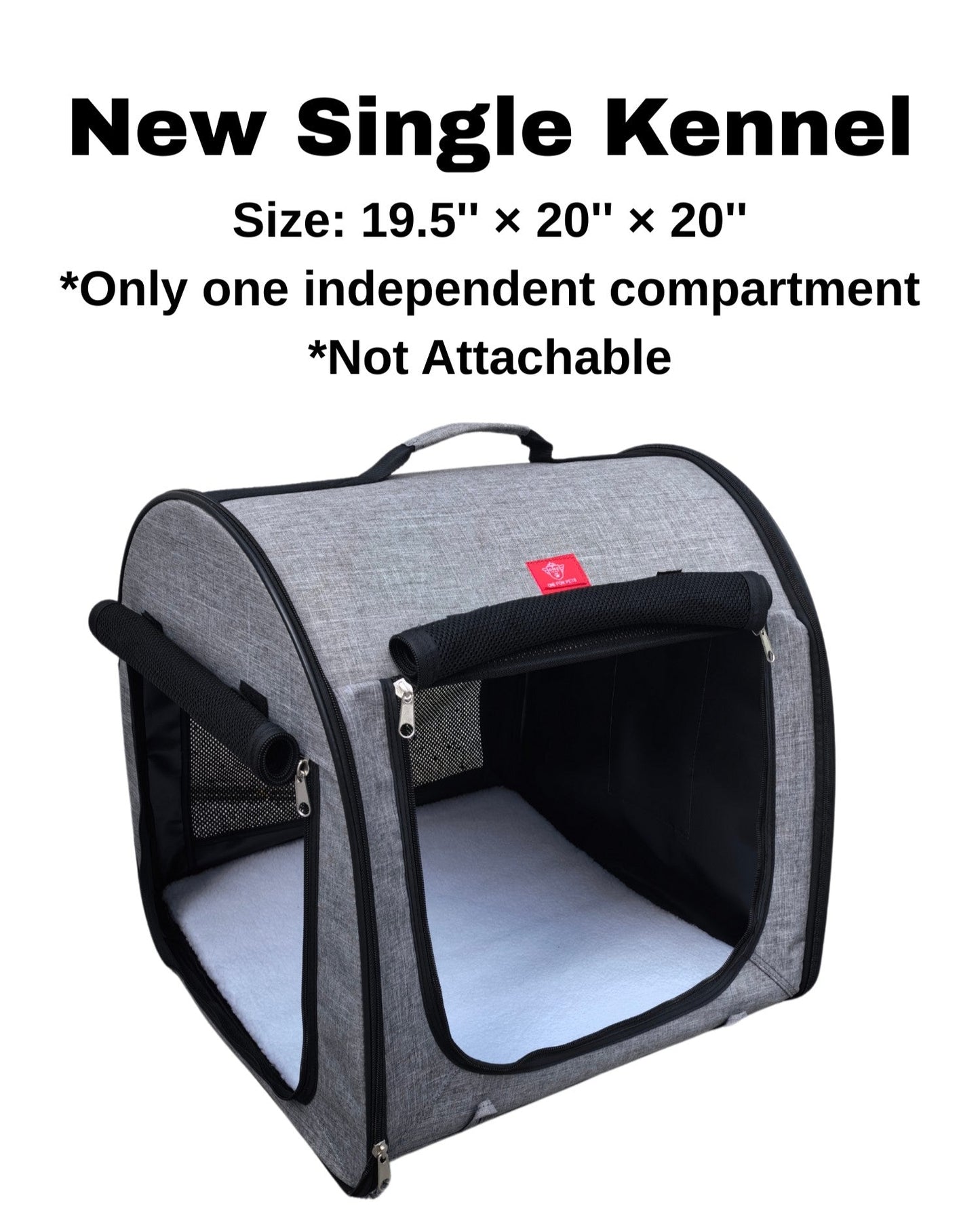 BEST SELLER: DOUBLE & SINGLE TRAVEL KENNEL!