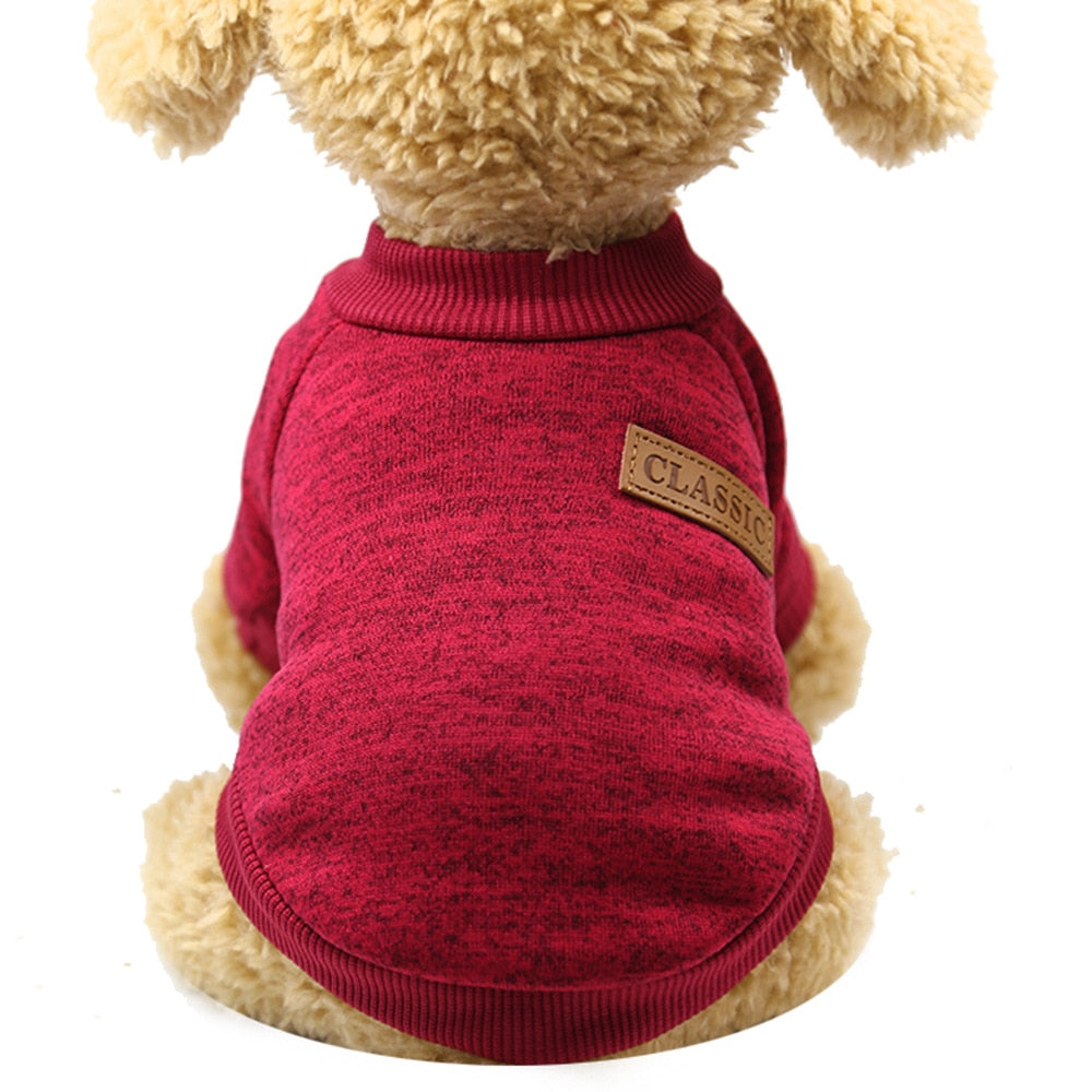 PUPPY-PROTECTION™ Classic Knit Dog Sweater