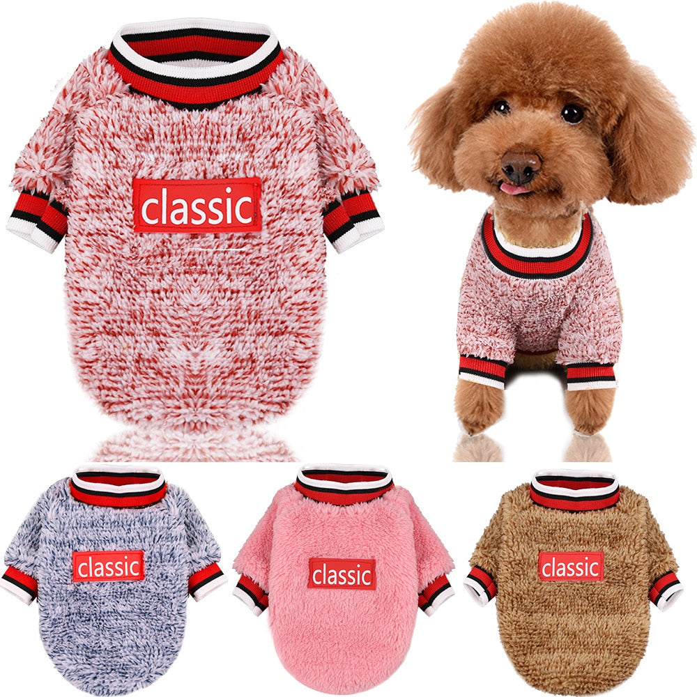 PUPPY-PROTECTION™ Classic Knit Dog Sweater