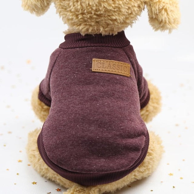 PUPPY-PROTECTION™ Classic Knit Dog Sweater