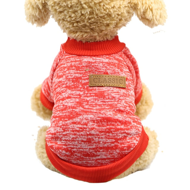 PUPPY-PROTECTION™ Classic Knit Dog Sweater
