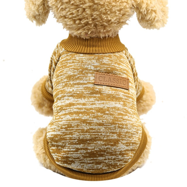 PUPPY-PROTECTION™ Classic Knit Dog Sweater