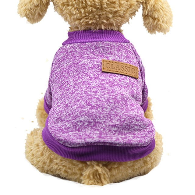 PUPPY-PROTECTION™ Classic Knit Dog Sweater