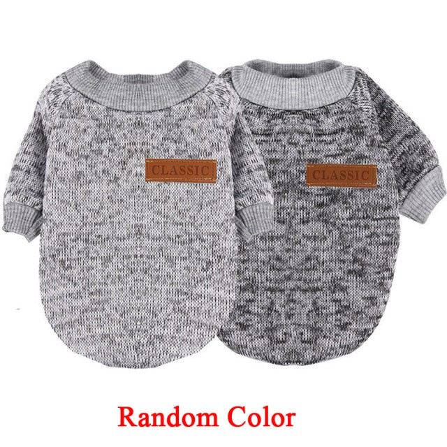 PUPPY-PROTECTION™ Classic Knit Dog Sweater