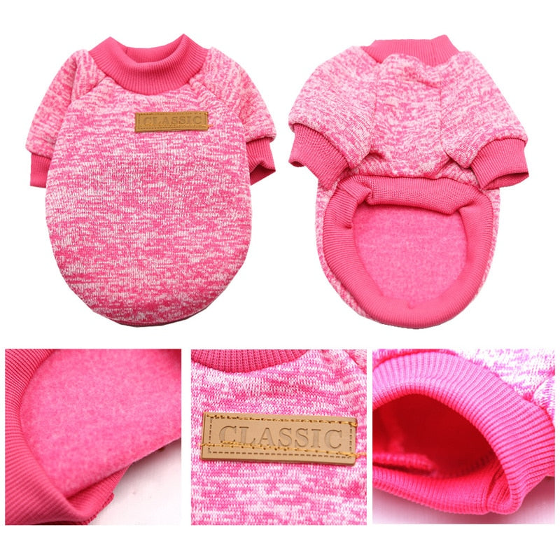 PUPPY-PROTECTION™ Classic Knit Dog Sweater
