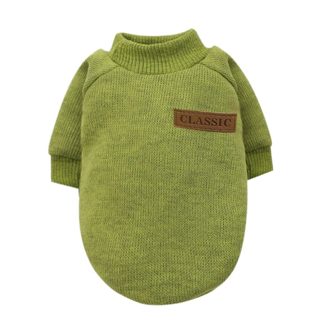 PUPPY-PROTECTION™ Classic Knit Dog Sweater